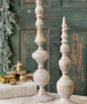 decorative finials